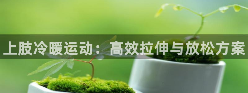 bbin视讯游戏官网：上肢冷暖运动：高效拉伸与放松方案