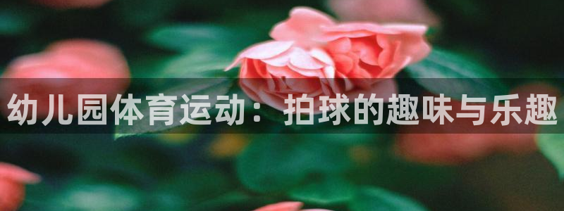 bbin视讯：幼儿园体育运动：拍球的趣味与乐趣